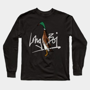 Long Boi Mallard Duck Long Sleeve T-Shirt